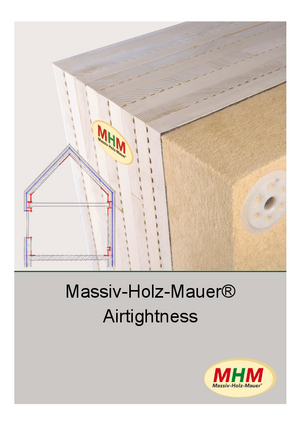 Brochure "Airtightness"